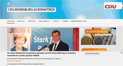 Desktop Screenshot of cdu-rd-eck.de